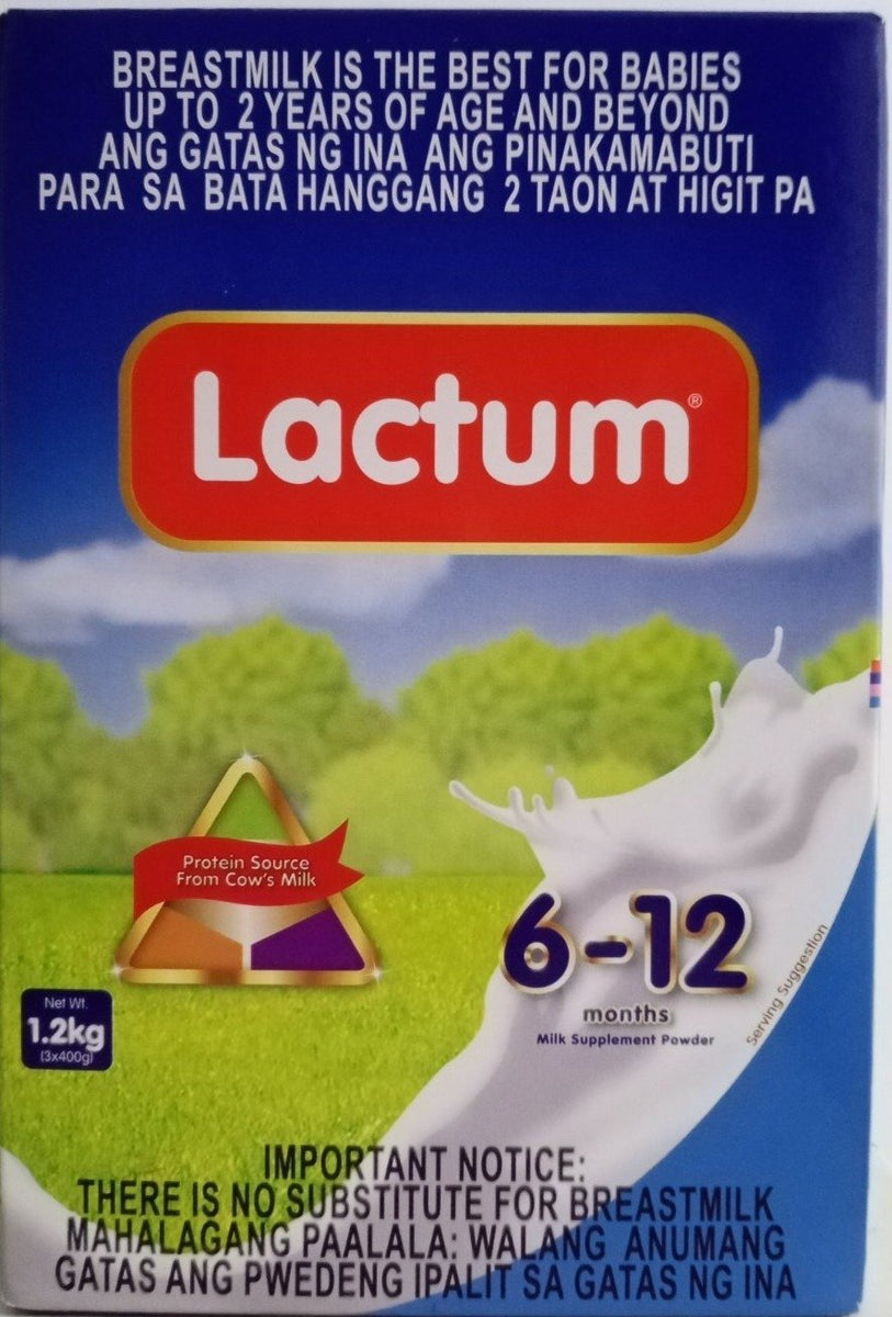 LACTUM 6-12 MONTHS PLAIN – Nesabel Online – Branch