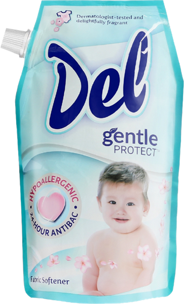 DEL FABRIC SOFTENER GENTLE PROTECT SUP 1L