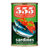 555 SARDINES GREEN 155G