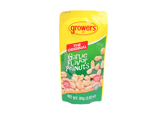GROWERS PEANUT GARLIC 100G (80G)