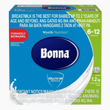 BONNA FOLLOW-UP MILK 6-12 MONTHS 1.2KG(400GX3)