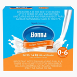 BONNA INFANT FORMULA MILK 0-6 MONTHS 1.2KG(400GX3)