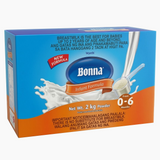 BONNA INFANT FORMULA MILK 0-6 MONTHS 2KG