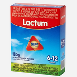 LACTUM 6-12 MONTHS PLAIN 350G