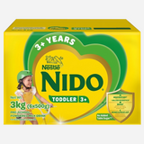 NIDO KINDER PRE-SCHOOL MILK 3+ 3KG (6x500G)