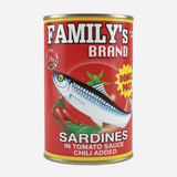 FAMILY SARDINES RED 155G