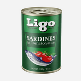 LIGO SARDINES GREEN EASY OPEN 155G