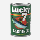 LUCKY 7 SARDINES GREEN 155G