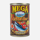 MEGA SARDINES EXTRA HOT 155G