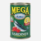 MEGA SARDINES GREEN 155G