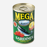 MEGA SARDINES GREEN 425G