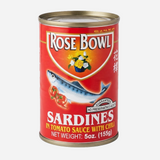 ROSEBOWL SARDINES RED 155G