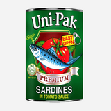 UNI PAK SARDINES GREEN 155G