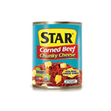 PUREFOODS STAR CORNED BEEF CHUNKY CHEESE 260G
