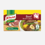 KNORR BEEF CUBES 120G
