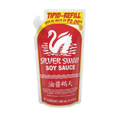 SILVER SWAN SOY SAUCE 340ML SUP
