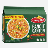 LUCKY ME PANCIT CANTON CHILIMANSI 80GX6 FAMEALY PACK
