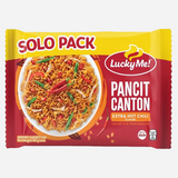 LUCKY ME PANCIT CANTON EXTRA HOT CHILI 60G SOLO PACK