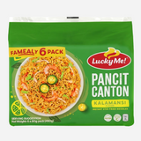LUCKY ME PANCIT CANTON KALAMANSI 80GX6 FAMEALY PACK