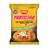 NISSIN YAKISOBA HOT CHEESY PORK BBQ 75G