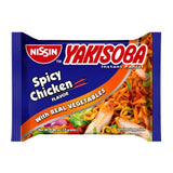 NISSIN YAKISOBA SPICY CHICKEN POUCH 59G