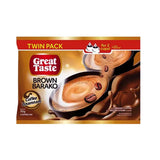 GREAT TASTE BROWN BARAKO TWIN PACK 52G
