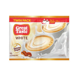 GREAT TASTE WHITE CHOCOLATE TWIN PCK 50G(40G)