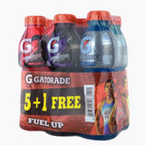 GATORADE ASSTD 500ML 5+1