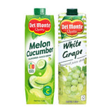 DEL MONTE JUICE MELON CUCUMBER+WHITE GRAPE 1L SAVE 10