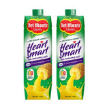 DEL MONTE JUICE PINEAPPLE HEART SMART 1L TWINPACK