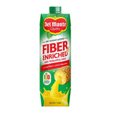 DEL MONTE JUICE PINEAPPLE W FIBER 1L