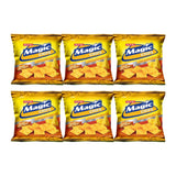 MAGIC CHIPS CHEESE 28G 5+1