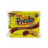 PRESTO CREAMS CHOCO 30G 10S
