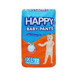 HAPPY DIAPER PANTS EXTRA LARGE 12S