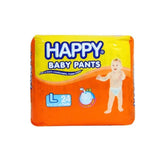 HAPPY DIAPER PANTS EXTRA LARGE 24S