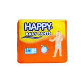 HAPPY DIAPER PANTS LARGE 24S