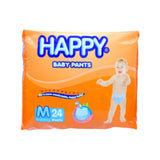HAPPY DIAPER PANTS MEDIUM 24S