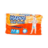 HAPPY DIAPER PANTS MEDIUM 4S