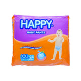 HAPPY DIAPER PANTS XXXL 24S