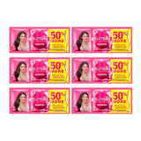 SUNSILK SHMP SMTH&MANAGEABLE PNK 15ML X 6
