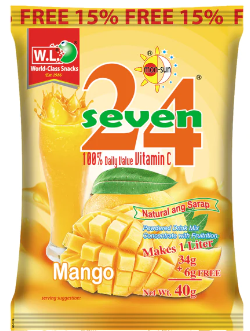 WL 24 SEVEN  POWDER DRINK 40G