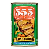 555 SARDINES FRIED W TAUSI 155G