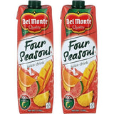 DEL MONTE JUICE FOUR SEASON TETRA 1L 2S SAVE 10
