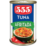 555 TUNA AFRITADA 155G