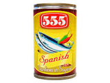 555 SARDINES SPANISH 155G