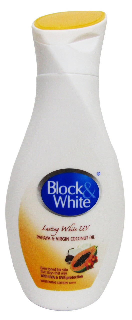 BLOCK&WHITE LOTION LASTING WHITE PAPAYA 100ML