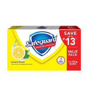 SAFEGUARD SOAP LEMON FRESH