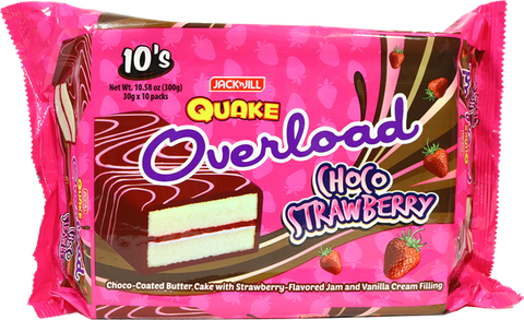 QUAKE OVERLOAD STRAWBERRY 38G