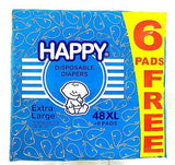 HAPPY DIAPER EXTRA LARGE