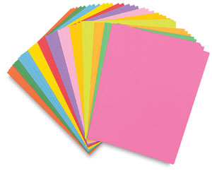 ART PAPER ASSORTED 10S